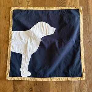 High-end brand Serena & Lily Buddy dog pillow case 20”